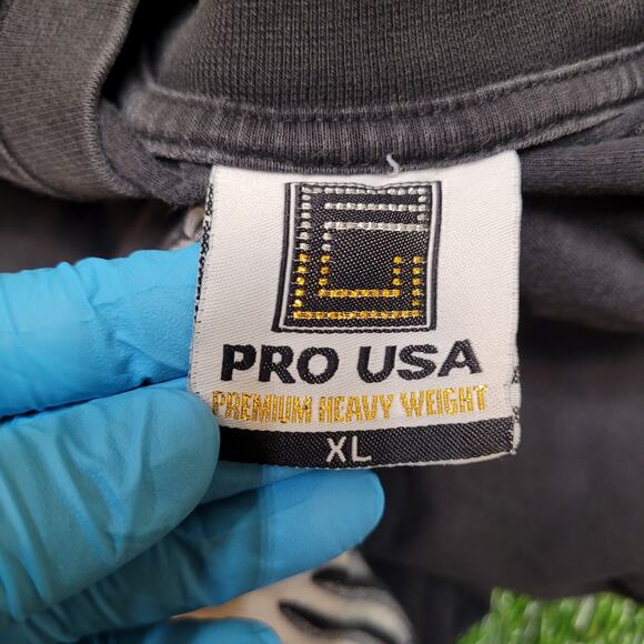 Vintage Y2K Rock Da Mic The-Grind T-Shirt XL Drop Shoulder MMA - Picture 12 of 13